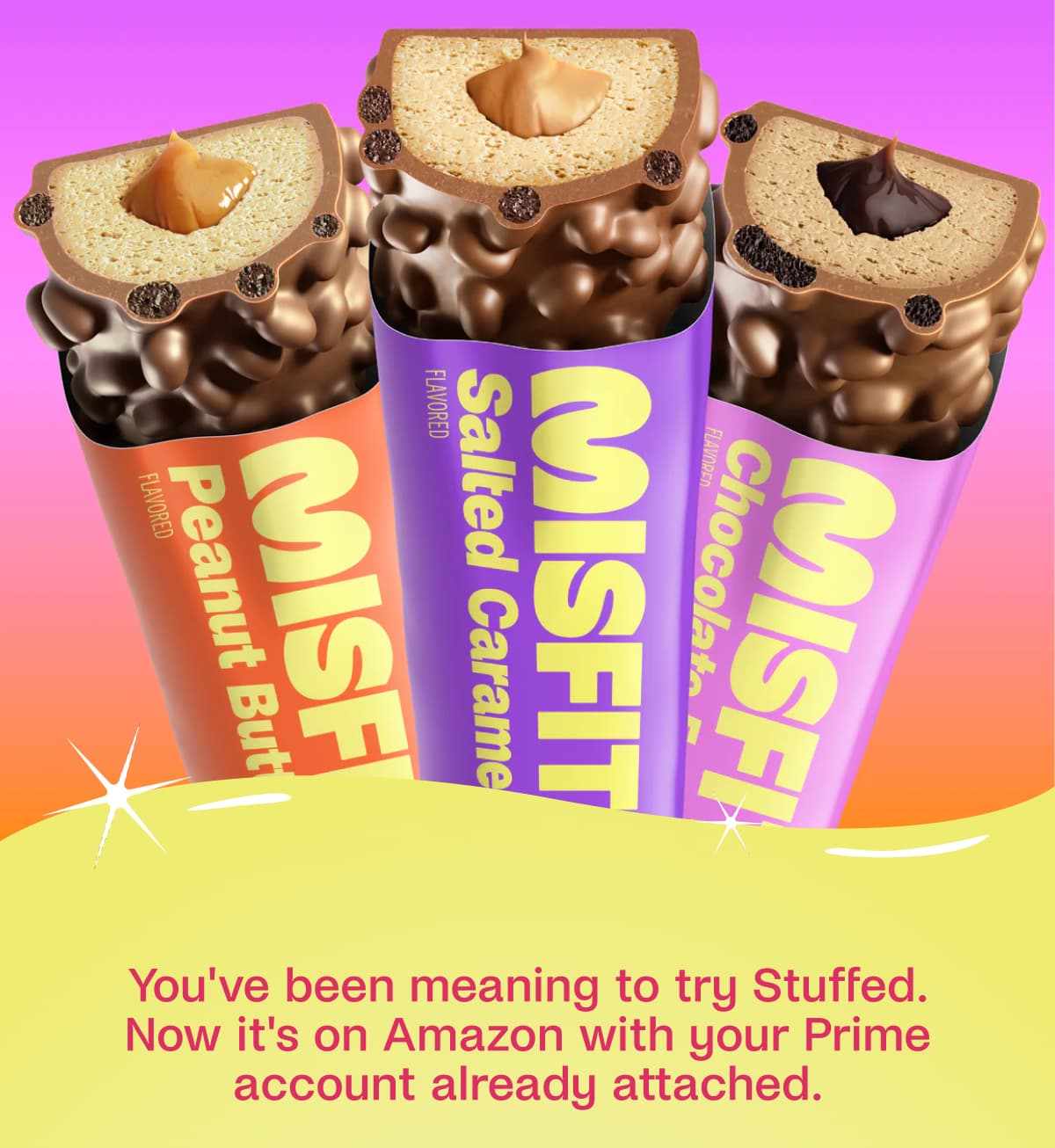You've been meaning to try Stuffed. Now it's on Amazon with your Prime account already attached.