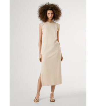 Vestido Ari beige