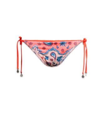 Braguita bikini atada en los laterales rosa