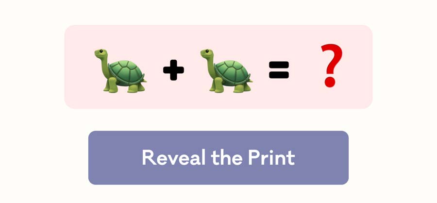 Reveal the Print