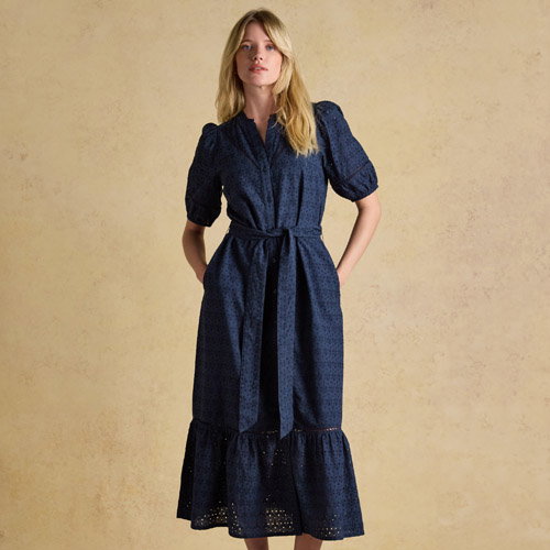 Shop Joules Susanna Broderie Dress