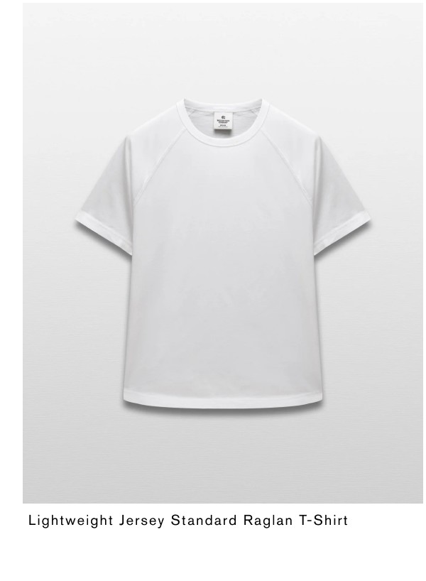 Lightweight Jersey Standard Raglan T-Shirt
