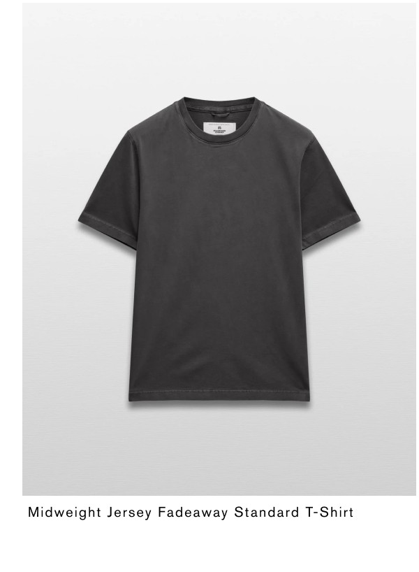 Midweight Jersey Fadeaway Standard T-Shirt