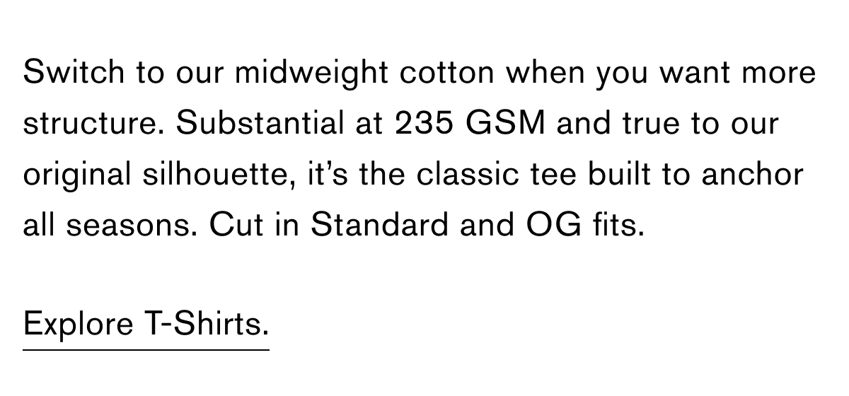 The Essential Tee Rotation