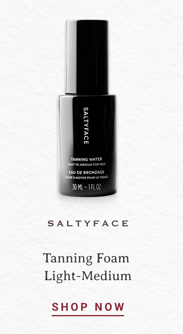 Saltyface Tanning Foam Light-Medium | SHOP NOW