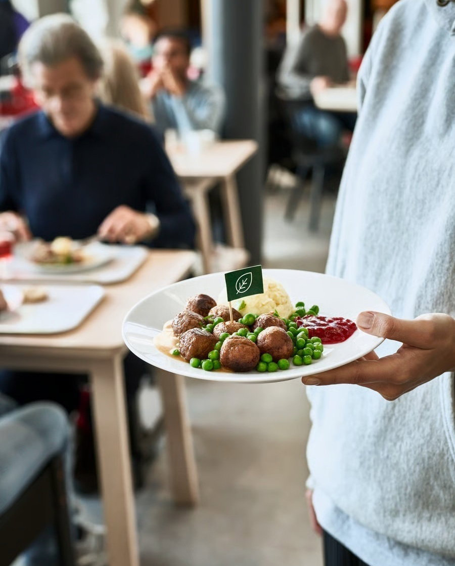 IKEA meatball entree