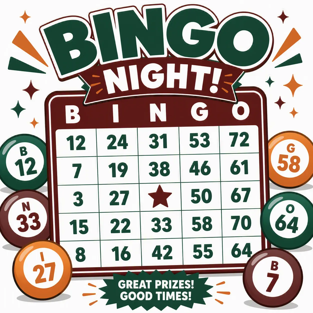 AS-IS Bingo Night - Back to College Edition