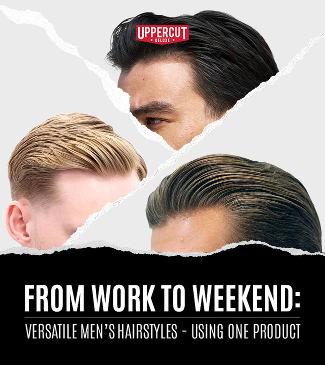 Three Men's Hair Styles