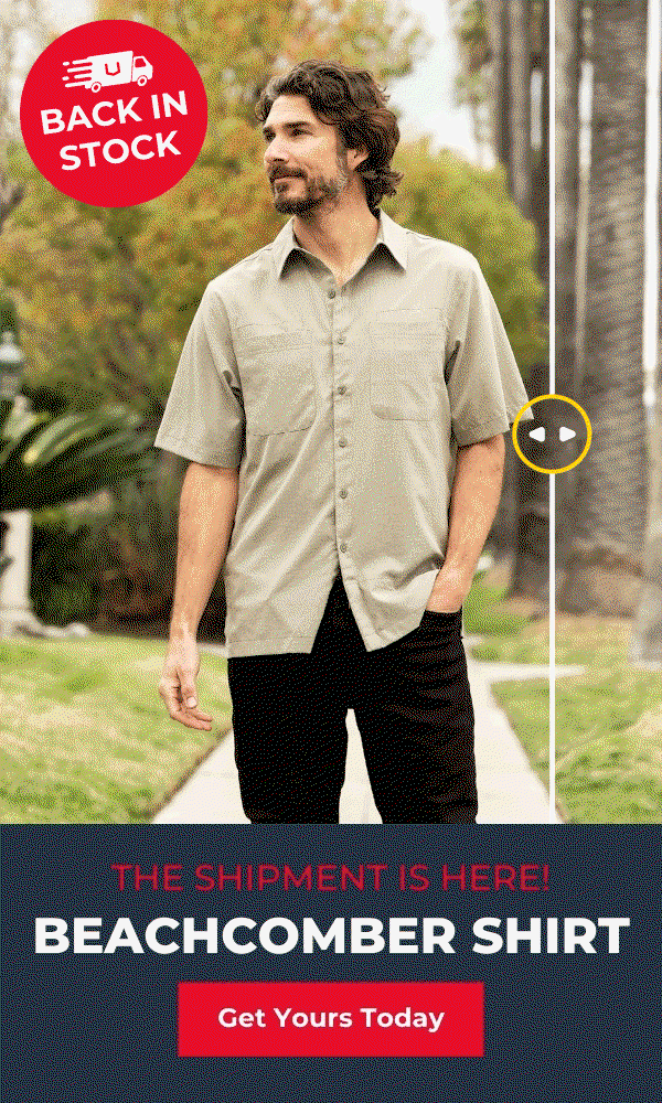 Beachcomber Shirts are back in stock