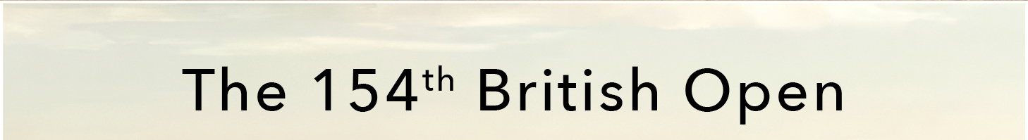 The 154th British Open