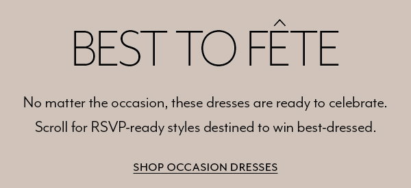 Shop Occasion Dresses