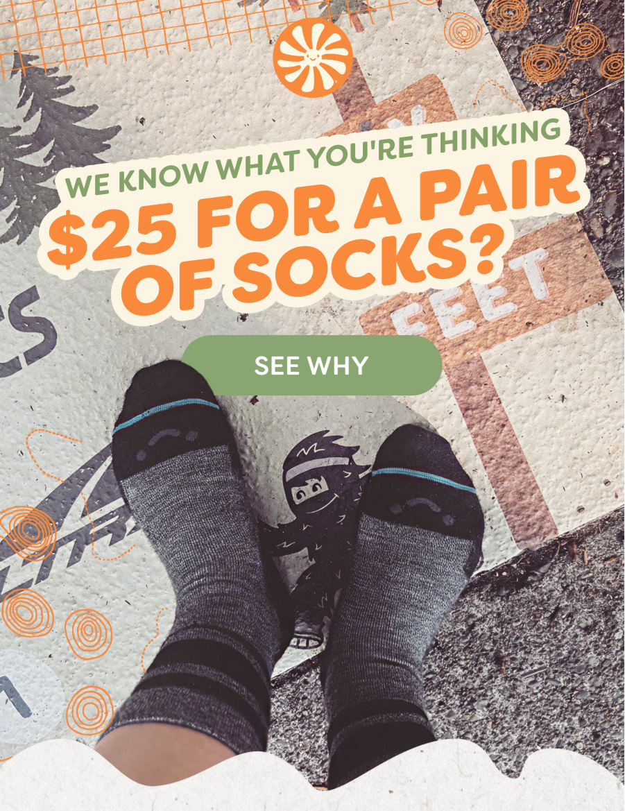 We know what you're thinking $25 for a pair of socks | See Why 