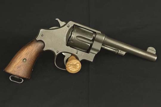 Smith and Wesson Model 1917 Double Action, U.S. Army 45ACP w/ Holster