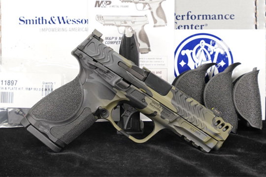 Smith & Wesson M&P9 M2.0 PC Metal Carry Comp Compact S&W M&P 9 Port +2 Mags
