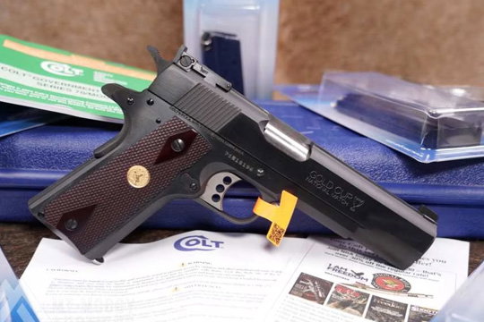 Colt 1911 Gold Cup National Match Series 70 .38 Super Semi-Auto Pistol, C&R