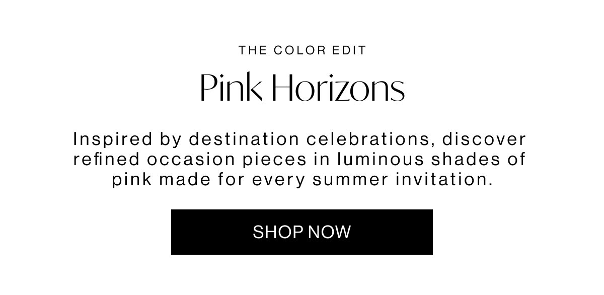 The Color Edit: Pink Horizons