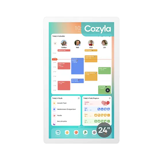 Cozyla 24" FHD Digital Calendar+ Tablet, Gen 2 - White