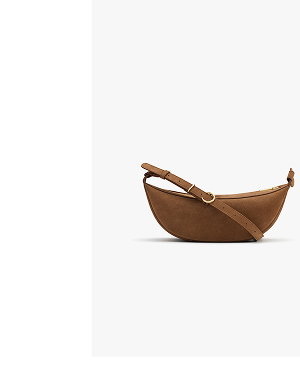 Paloma Sling Bag Cognac Suede