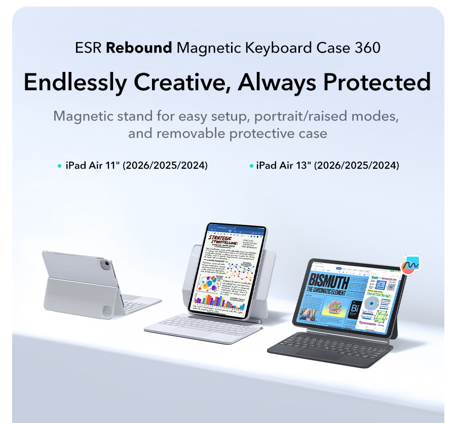 ESR Rebound Magnetic Keyboard Case 360
