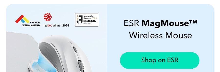 ESR MagMouse™ Wireless Mouse	
