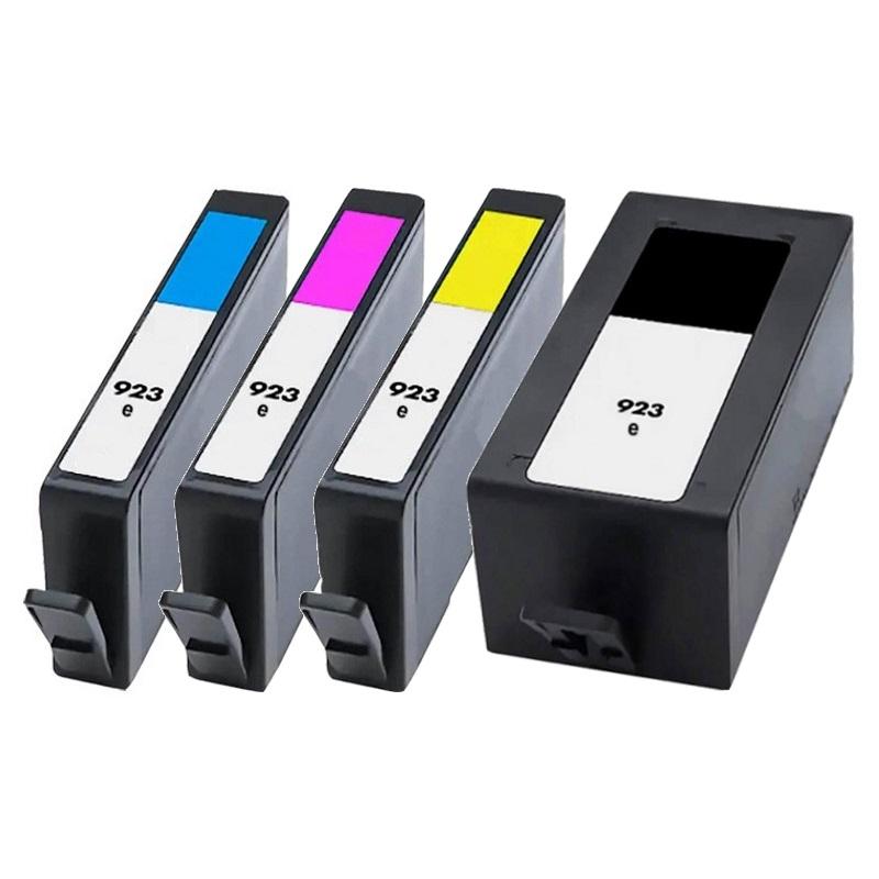 Image of Compatible Multipack HP 923e BK/C/M/Y Full set High Yield Ink Cartridges