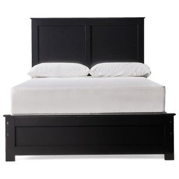 Maribel Full Panel Bed - Elegant High-Profile Headboard - Low-Profile Footboard - Durable Construction