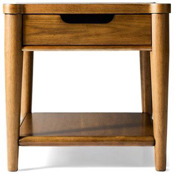 Roanhowe 1 Drawer End Table with Storage