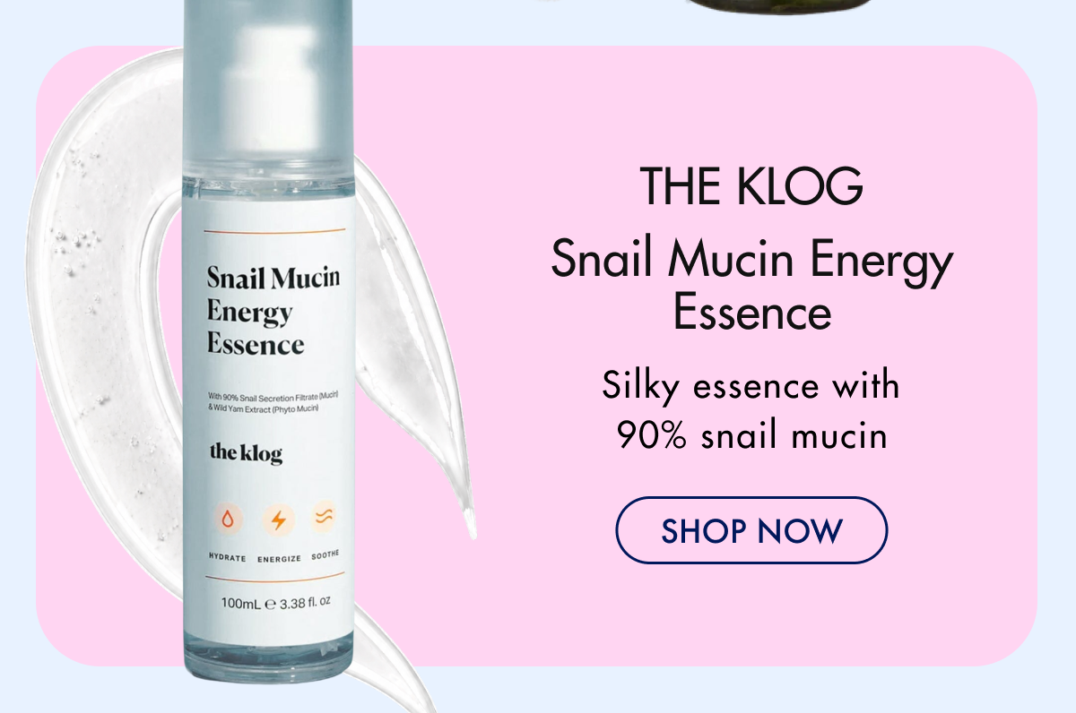 The Klog Snail Mucin Energy Essence