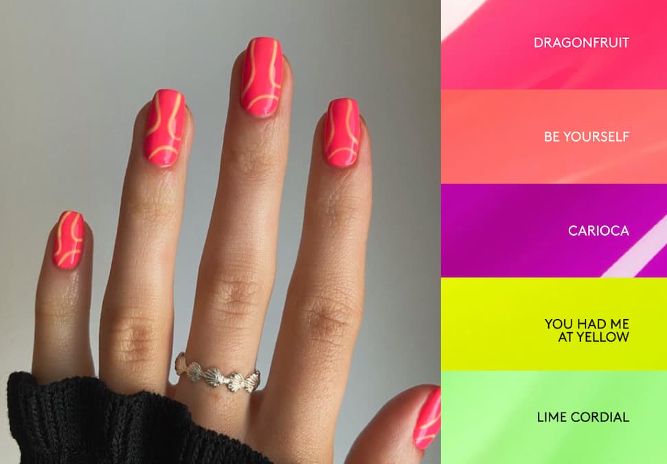 neon nails