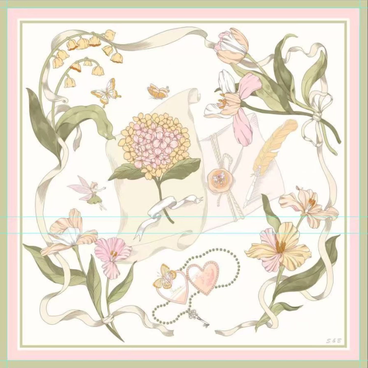 Silk Twill Scarf 