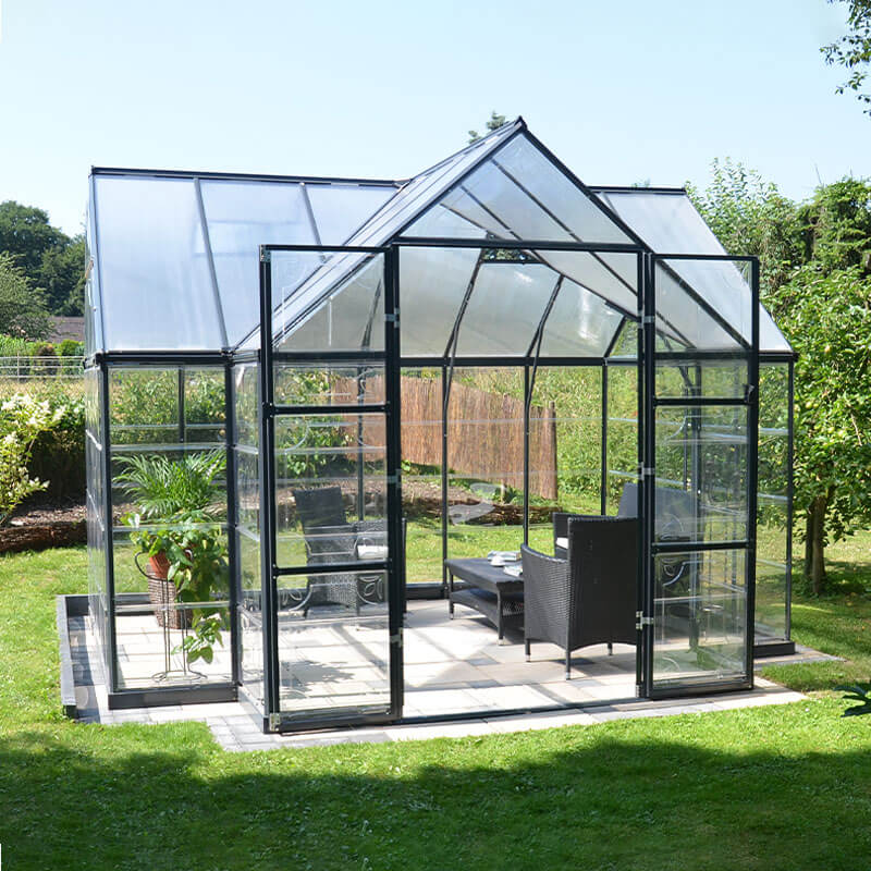 Image of 12'x10' Palram Canopia Victory Orangery Greenhouse