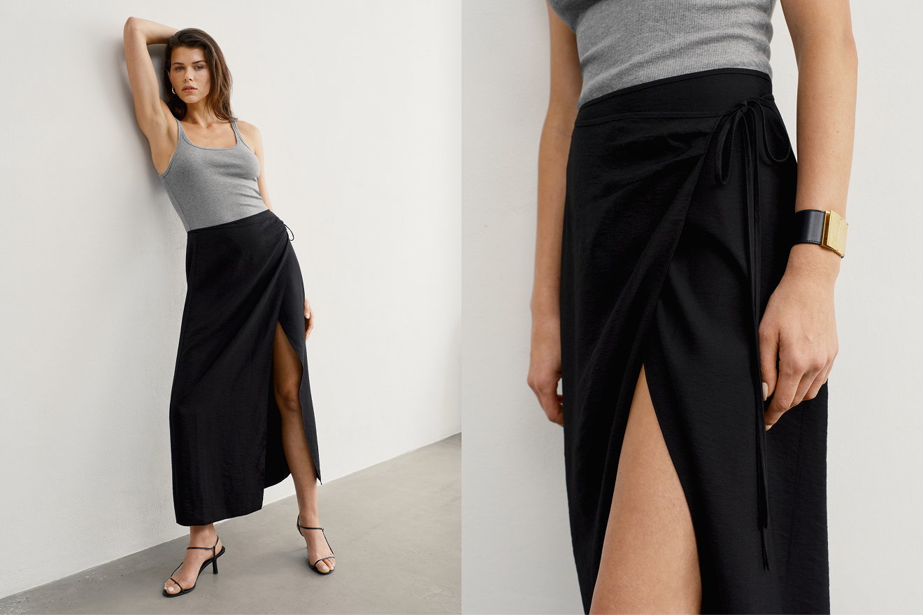 Soft, feminine, gorgeous drape, zero cling. 