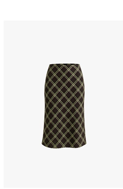 YVONNE MIDI SEMI SHEER SKIRT
