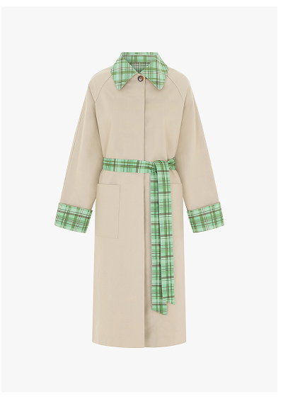 BARNABY REVERSIBLE TRENCH COAT  