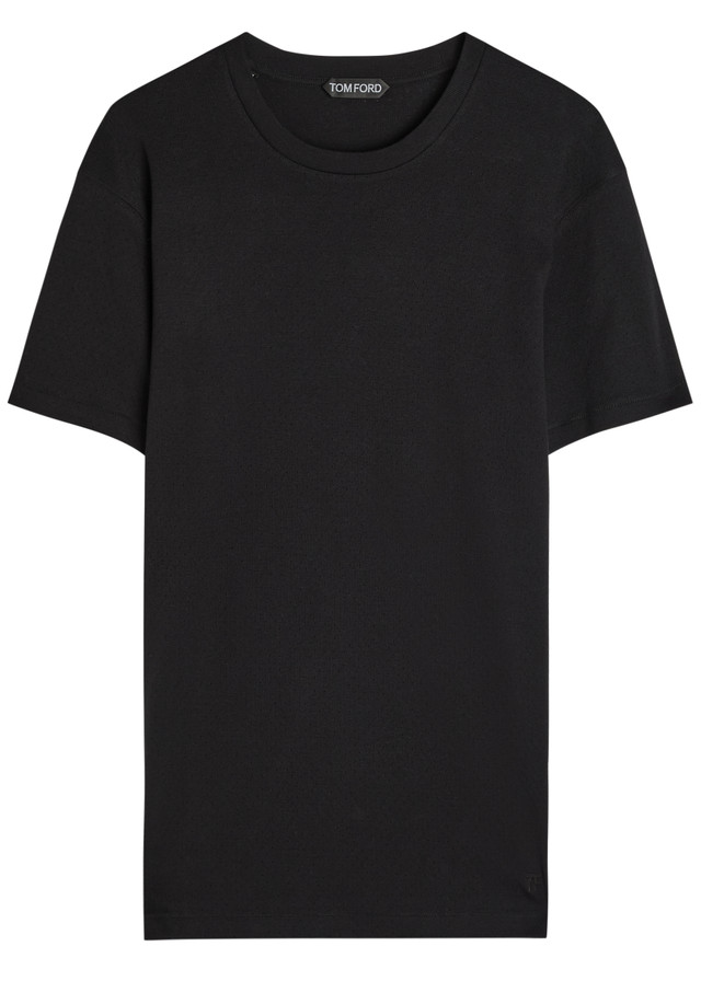 TOM FORD Perforated cotton T-shirt