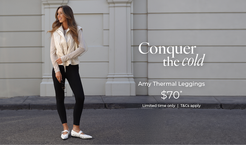 Amy Thermal Leggings: $70*