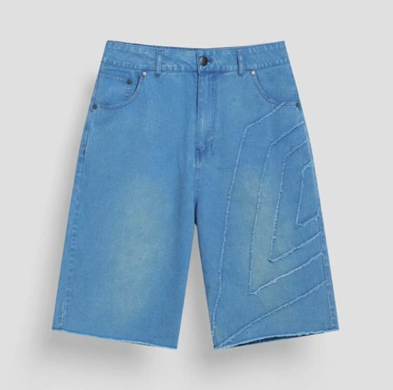 Washed Drill Short