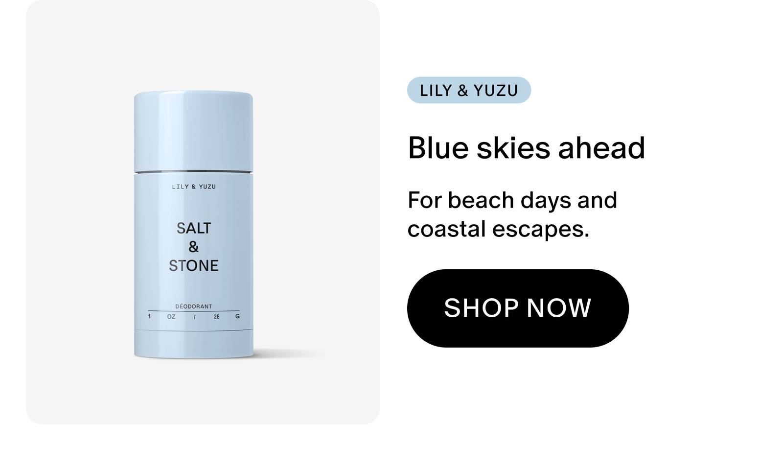 blue skies ahead