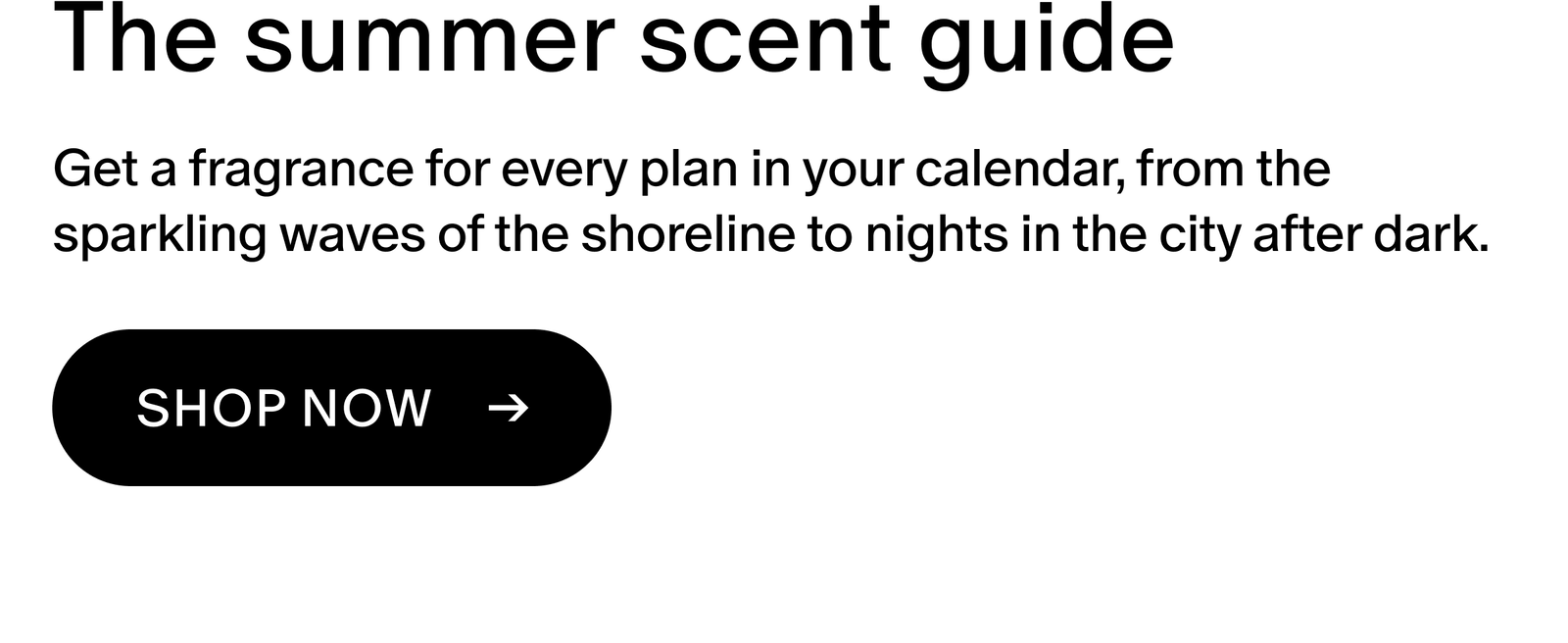 the summer scent guide