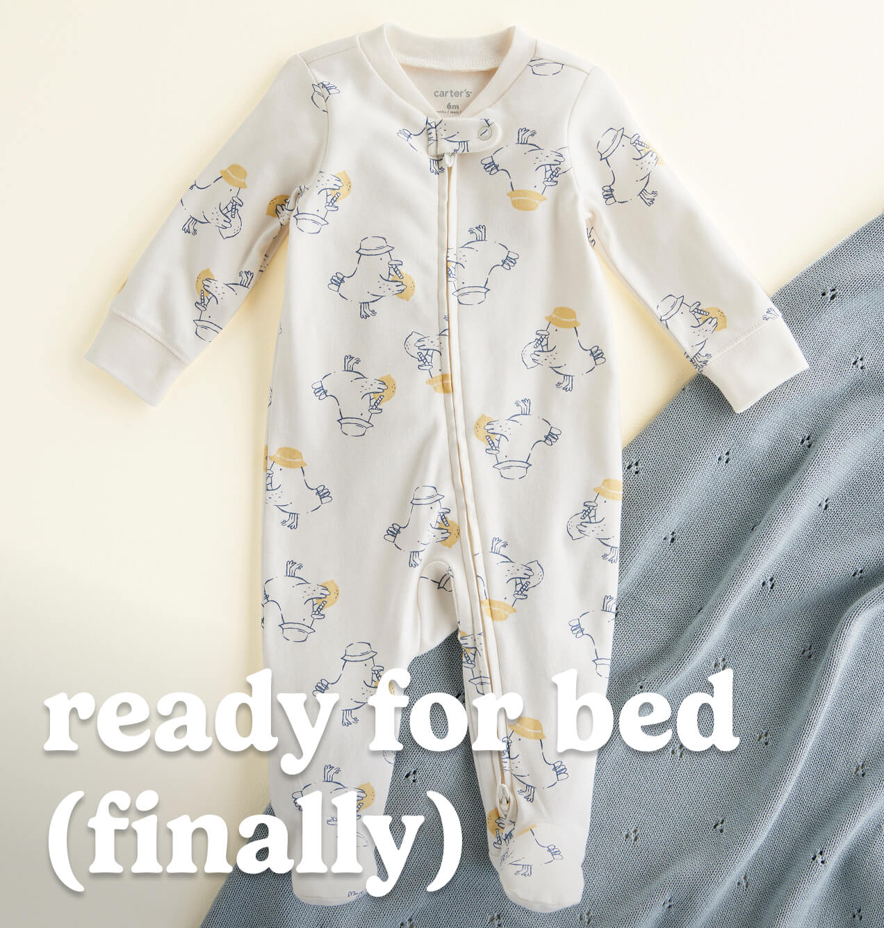 ready for bed (finally)