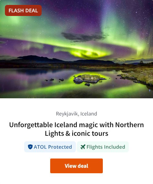 Unforgettable Iceland magic with Northern Lights &amp; iconic tours