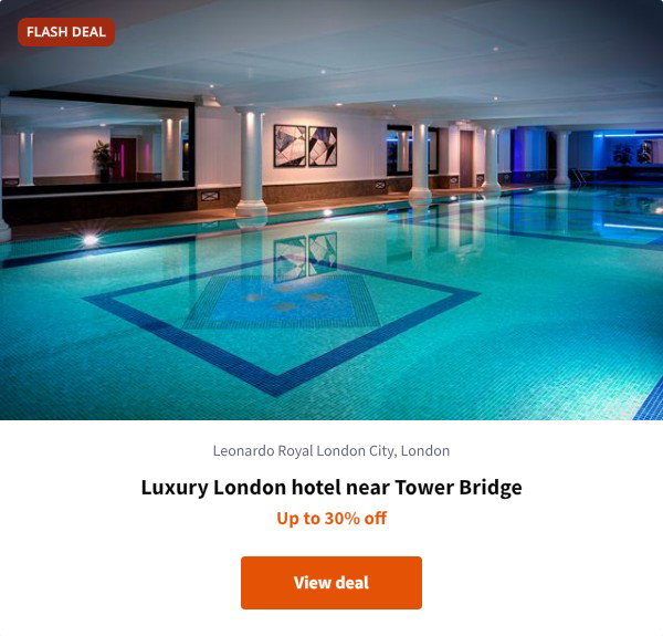 Luxury London hotel near Tower Bridge