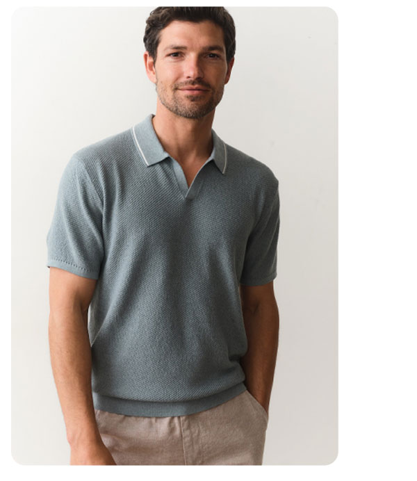 Greyson Sweater Polo