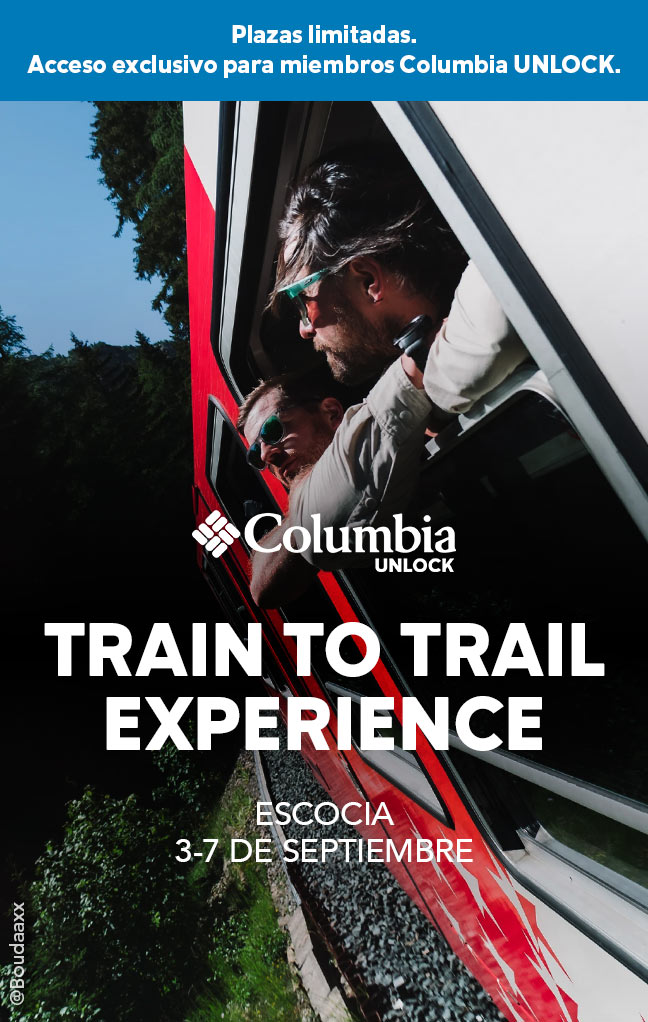 Columbia UNLOCK Exclusividad para miembros Train to Trail Experience Escocia