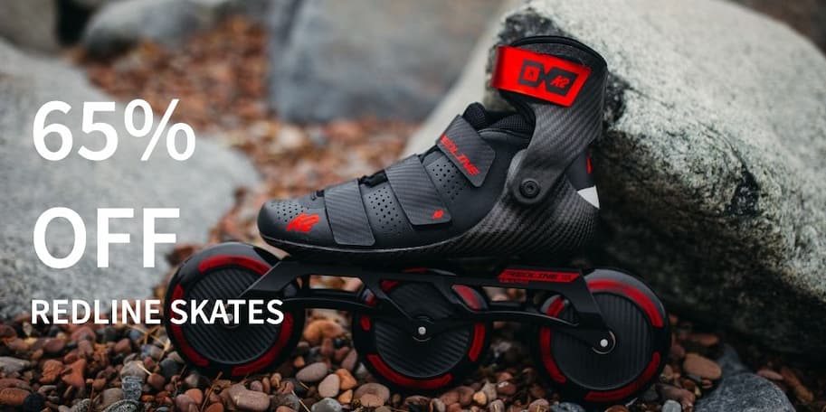 65% off redline skates