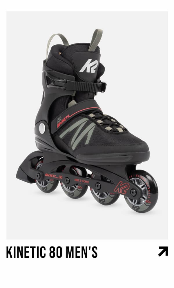 K2 Kinetic 80 Men's Inline Skates 2026 The journey starts here
