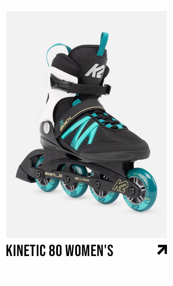 K2 Kinetic 80 Women's Inline Skates 2026 The journey starts here