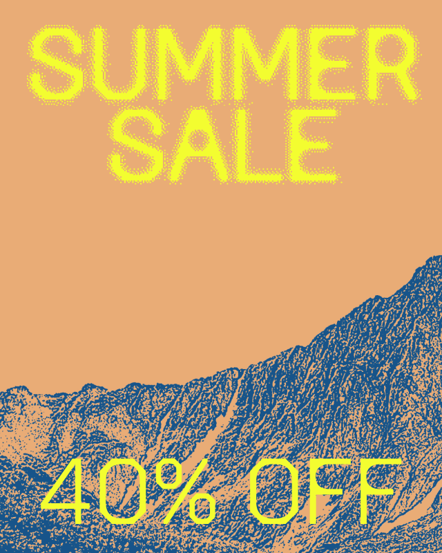 Summer Sale / 40% Off