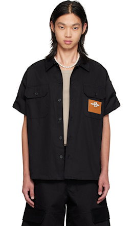 Black Military Shirt - Simone Rocha