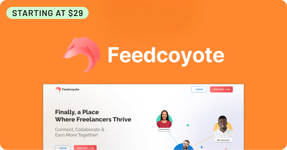 Shop Feedcoyote (Starting at $29)